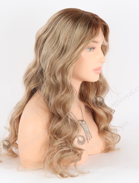 In Stock European Virgin Hair 20" Beach Wave B116 Color Lace Front  Wig RLF-08012-25734