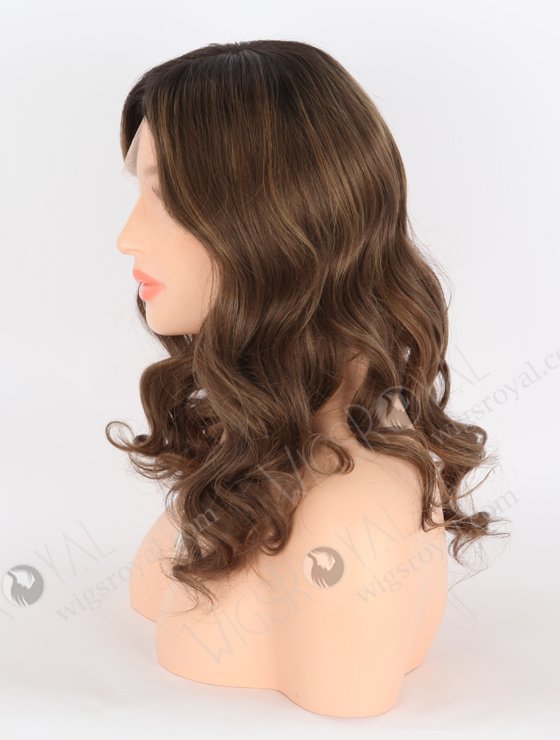 Natural Hairline Premium Brown Competitively Priced Lace Front Wig RLF-08020-25773