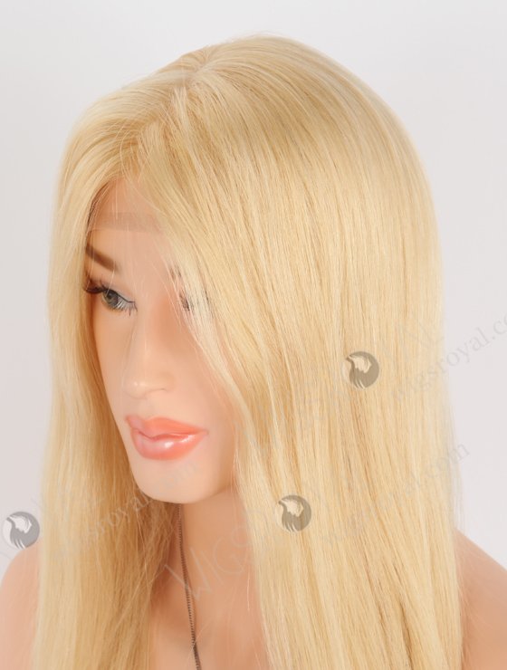 In Stock European Virgin Hair 16" Straight 24/613# Highlights Color Gtipper Wig GRP-08017-25984