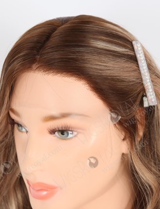 Flawless Caramel Latte No Glue Wig With Wavy Hair GLL-08065