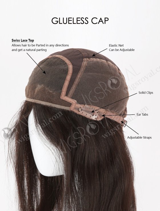 In Stock Brazilian Virgin Hair 18" Tightest Curl Natural Color Full Lace Glueless Wig GL-04050-26244