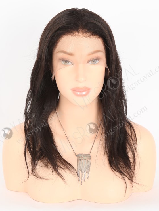 In Stock Indian Remy Hair 14" Straight Natural Color Full Lace Wig FLW-01061-26492