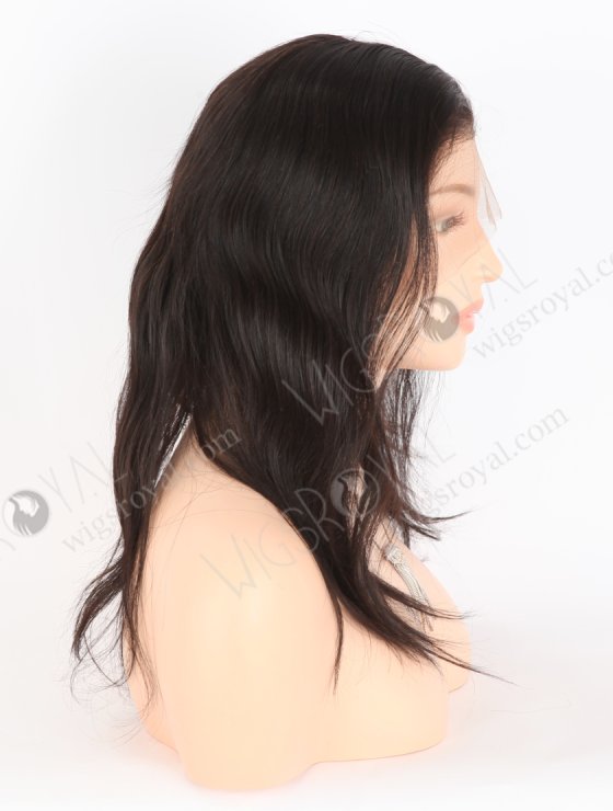 In Stock Indian Remy Hair 14" Straight Natural Color Full Lace Wig FLW-01061-26496