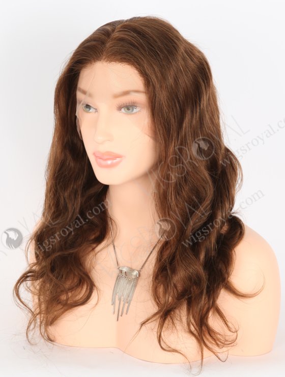 In Stock Indian Remy Hair 18" Body Wave 4/30# Highlights Color Full Lace Wig FLW-01893-26447