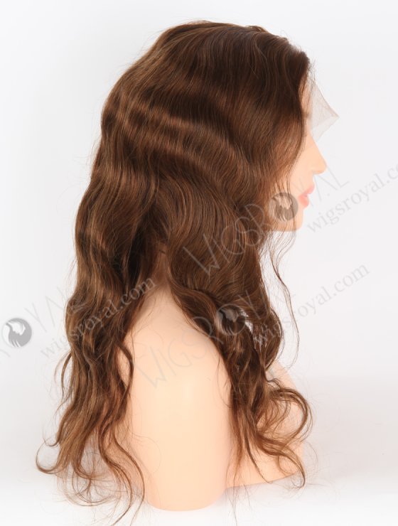 In Stock Indian Remy Hair 18" Body Wave 4/30# Highlights Color Full Lace Wig FLW-01893-26449