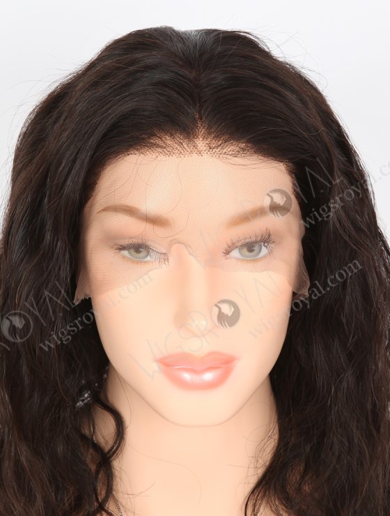 In Stock Brazilian Virgin Hair 14" Natural Wave Natural Color Full Lace Wig FLW-04009-26566