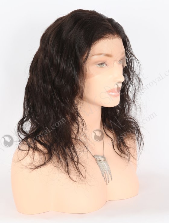 In Stock Brazilian Virgin Hair 14" Natural Wave Natural Color Full Lace Wig FLW-04009-26567