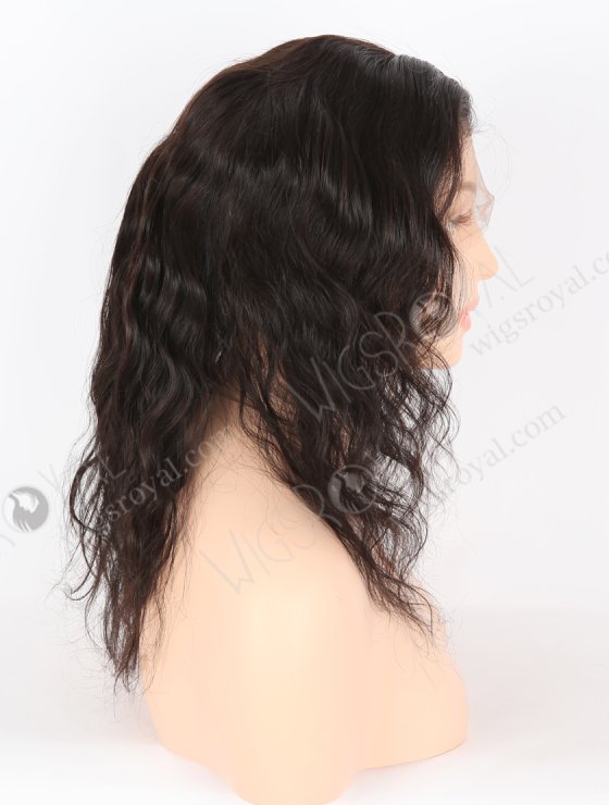 In Stock Brazilian Virgin Hair 14" Natural Wave Natural Color Full Lace Wig FLW-04009-26570