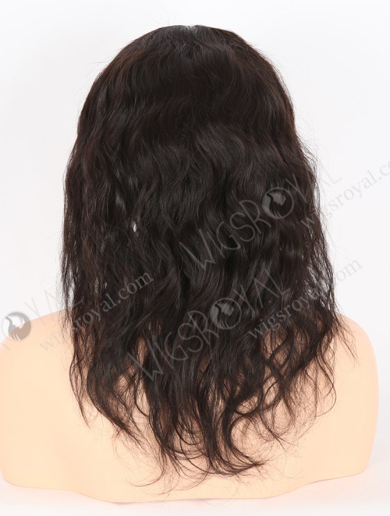 In Stock Brazilian Virgin Hair 14" Natural Wave Natural Color Full Lace Wig FLW-04009-26574