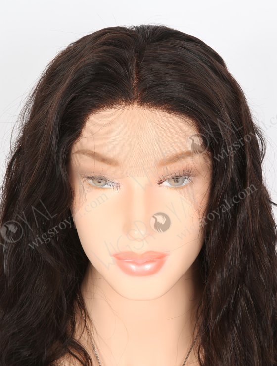 In Stock Brazilian Virgin Hair 14" Natural Wave Natural Color Full Lace Wig FLW-04013-26578