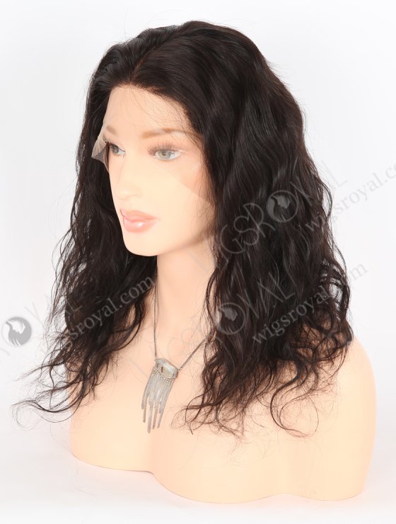 In Stock Brazilian Virgin Hair 14" Natural Wave Natural Color Full Lace Wig FLW-04013-26581
