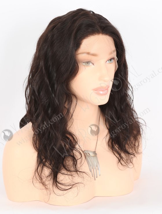 In Stock Brazilian Virgin Hair 14" Natural Wave Natural Color Full Lace Wig FLW-04013-26582
