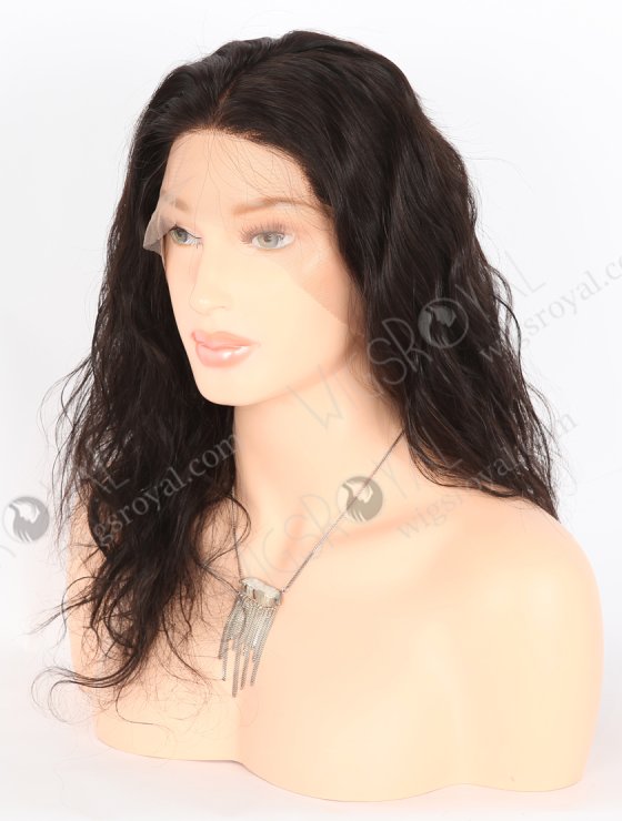 In Stock Brazilian Virgin Hair 14" Natural Wave Natural Color Full Lace Wig FLW-04013-26585