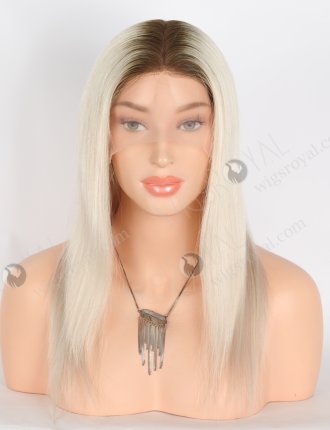 Amazing Dark Roots Color Silk Top Wig STW-827