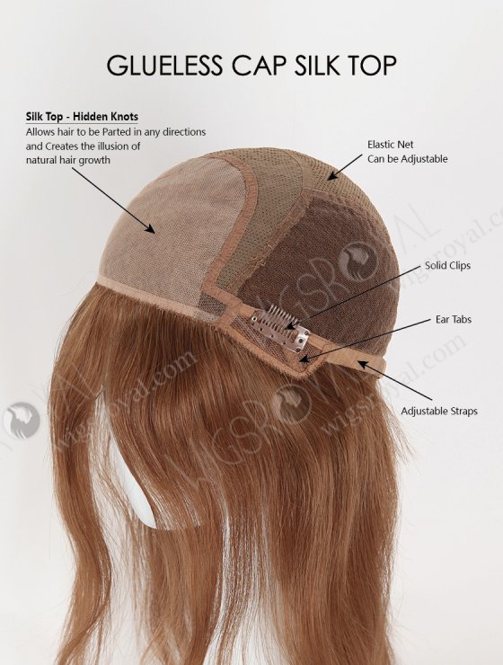 Beginners Friendly Glueless Wig With Silk Top GL-08002-28123