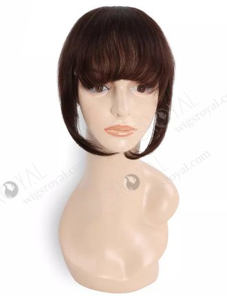 Factory Wholesale Mini Full Hand-Woven Human Hair Bangs  WR-FR-002