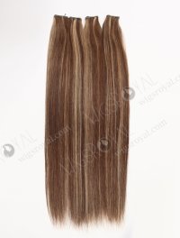 In Stock Europen Virgin Hair 22" Straight 4/27# Highlights Color Genius Weft SGW-08008