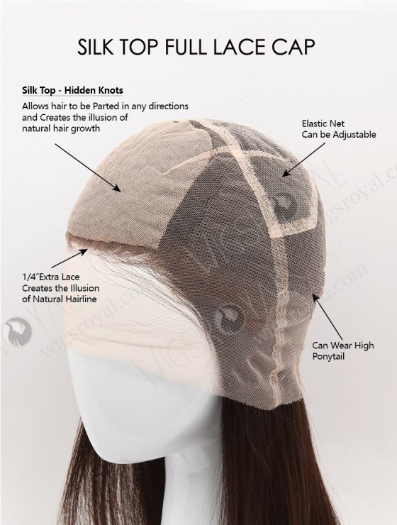 High-quality Silk Base Full Lace Wigs STW-036-29339