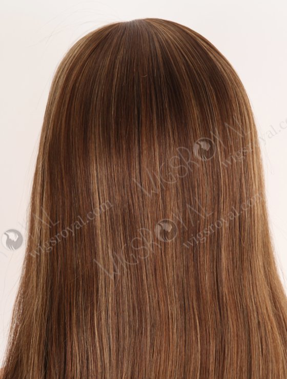 VIVIAN HD Lace Front Wig - 16 Inch European Virgin Human Hair 3/6/8# Highlights Stunning Brown Color RLF-08081-29843