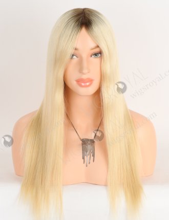 Charming Glueless Human Wig With Blonde Color GL-08010