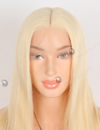 Premium Qualiry Silk Top Blonde Wig 16 Inch 613 Soft and Thin European Hair Wigs for Small Heads STW-821