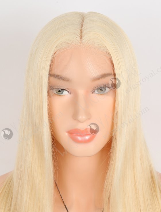 Premium Qualiry Silk Top Blonde Wig 16 Inch 613 Soft and Thin European Hair Wigs for Small Heads STW-821-30082