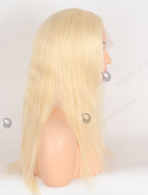Premium Qualiry Silk Top Blonde Wig 16 Inch 613 Soft and Thin European Hair Wigs for Small Heads STW-821-30085