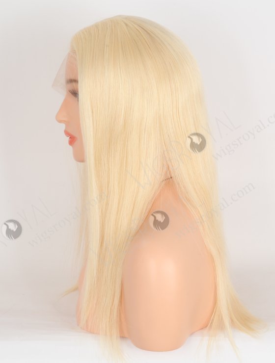 Premium Qualiry Silk Top Blonde Wig 16 Inch 613 Soft and Thin European Hair Wigs for Small Heads STW-821-30086