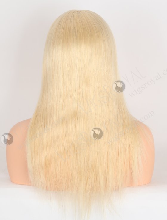 Premium Qualiry Silk Top Blonde Wig 16 Inch 613 Soft and Thin European Hair Wigs for Small Heads STW-821-30089