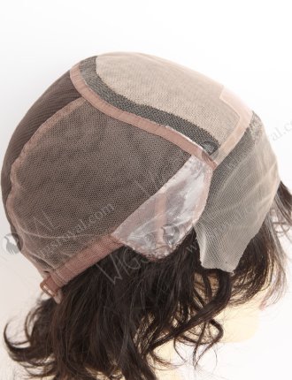 Short Style Curly Human Hair Pixie Cut Silk Top Full Lace Wig For Women WR-ST-062