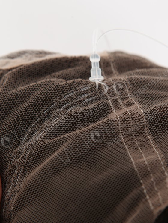 Hidden Invisible Strap Adjustable Drawstring Full Lace Wigs With Pre Plucked Hairline WR-LW-142-30375