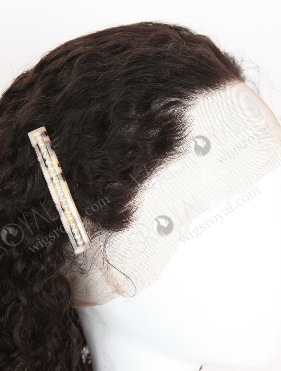 Hidden Invisible Strap Adjustable Drawstring Full Lace Wigs With Pre Plucked Hairline WR-LW-142-30363