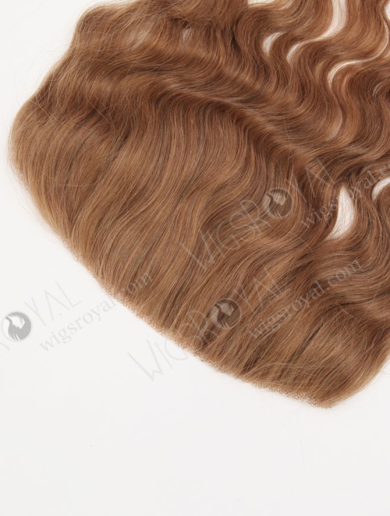 Light Brown Highlight Color Human Hair Invisible Fish Wire With Hooks Lace Frontal WR-LF-024-30434