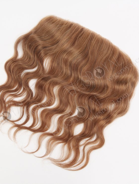 Light Brown Highlight Color Human Hair Invisible Fish Wire With Hooks Lace Frontal WR-LF-024-30438
