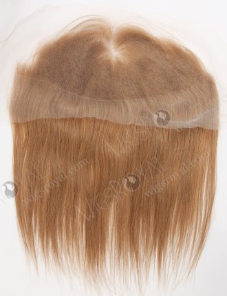 Cuticle Aligned Raw Light Brown Human Hair Lace Frontal For Thinning Hair WR-LF-023
