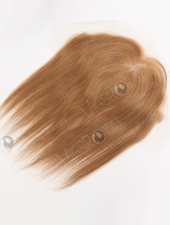 Cuticle Aligned Raw Light Brown Human Hair Lace Frontal For Thinning Hair WR-LF-023-30425