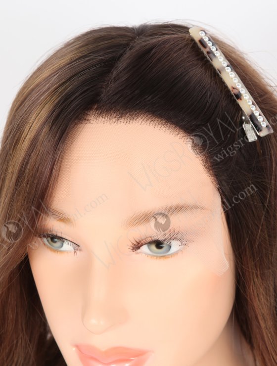 Excellent Highlights Color Grandeur Wig With Darkest Brown Roots GRD-08007-31502