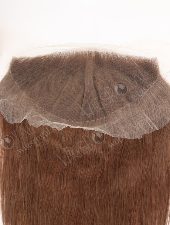 Pure Light Brown Brazilian Virgin Human Hair Full Swiss Lace Frontal WR-LF-025-31610