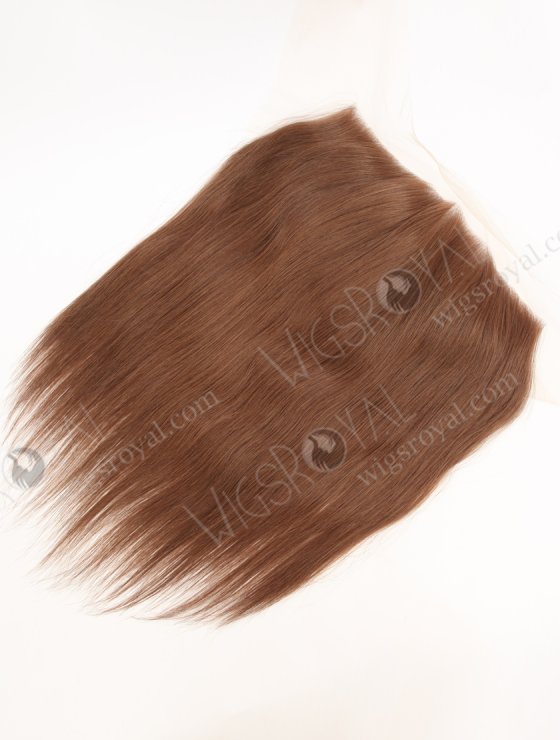 Pure Light Brown Brazilian Virgin Human Hair Full Swiss Lace Frontal WR-LF-025-31615