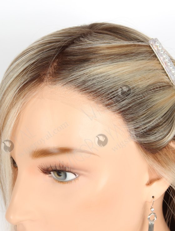Face-Framing Highlight Hairline Monofilament Top Glueless Wig GLM-08003-31732