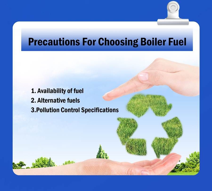 Precautions for choosing boiler fuel