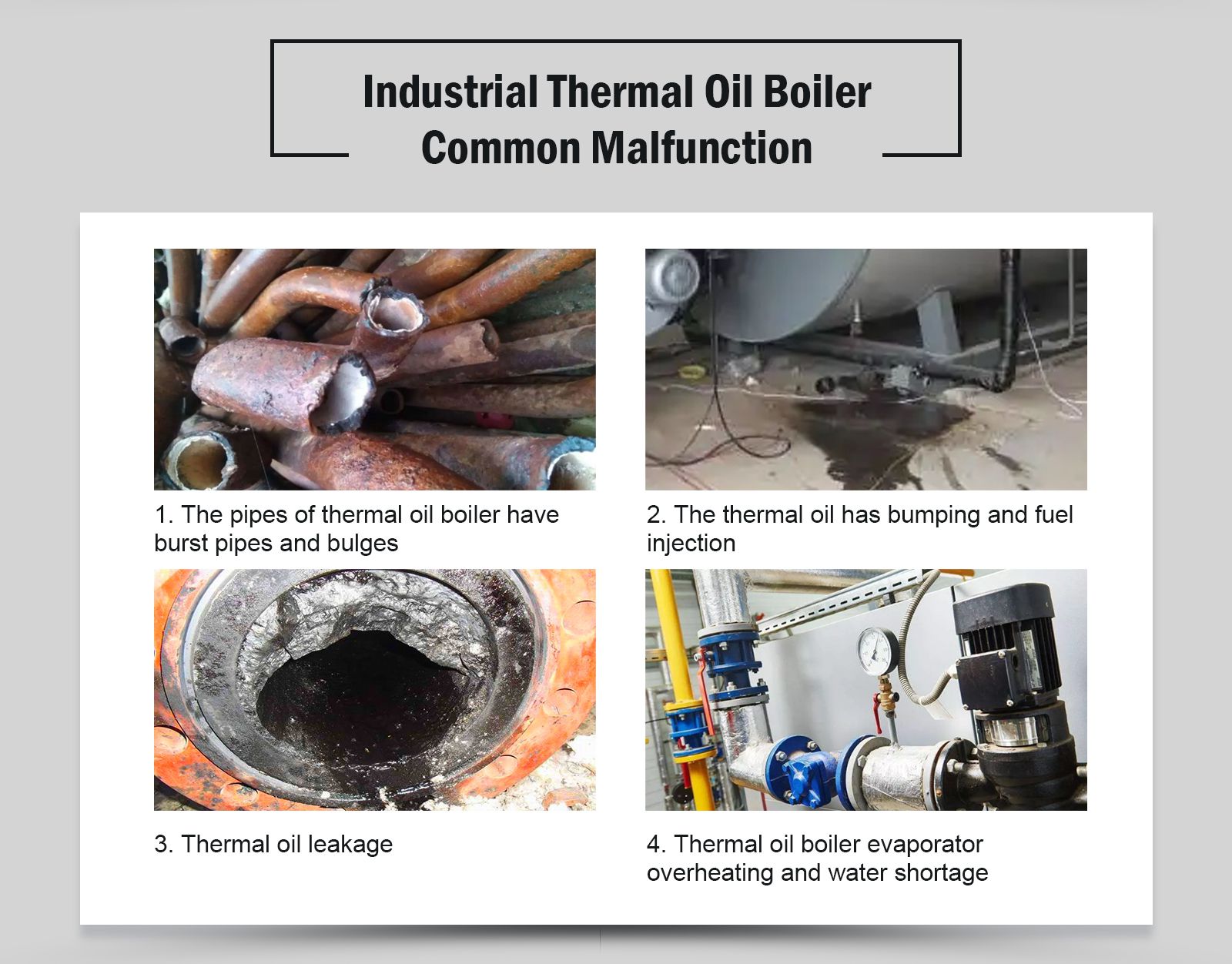 Industrial Thermal Oil Boiler Common Malfunction