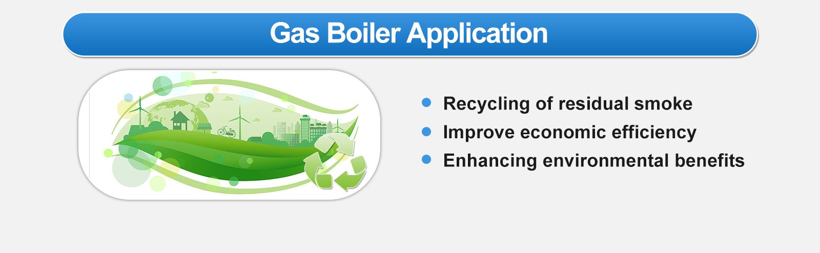 Application of gas boiler