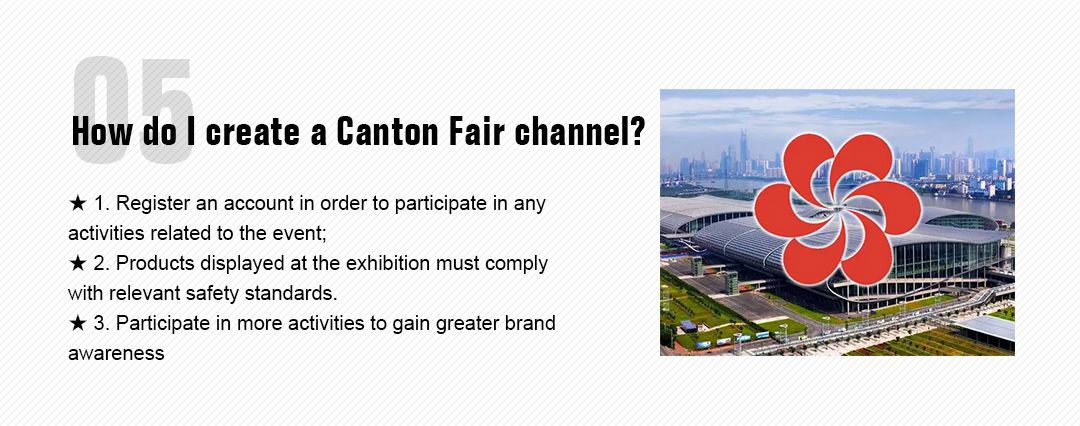 How do I create a Canton Fair channel?