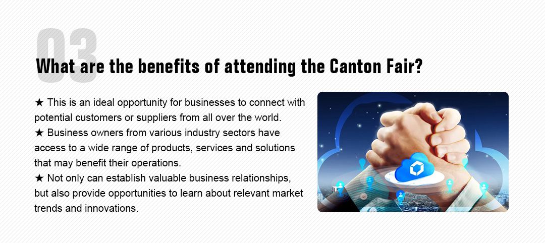 What are the benefits of attending the Canton Fair?