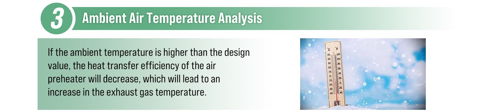 Ambient air temperature analysis
