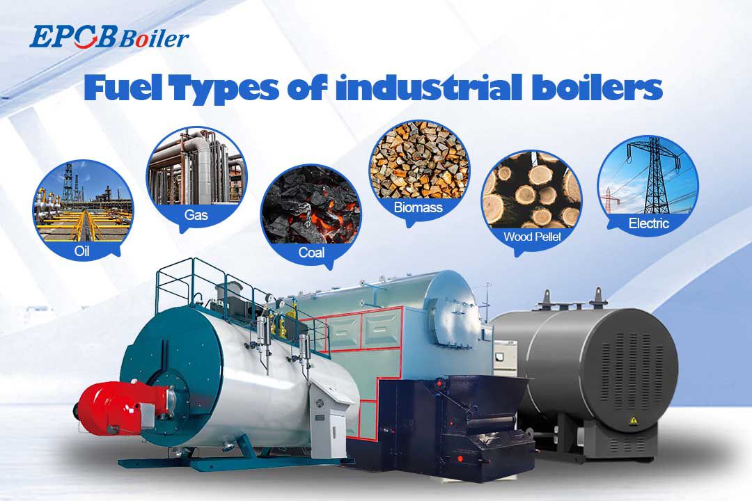 Fuel types of industrial boiler