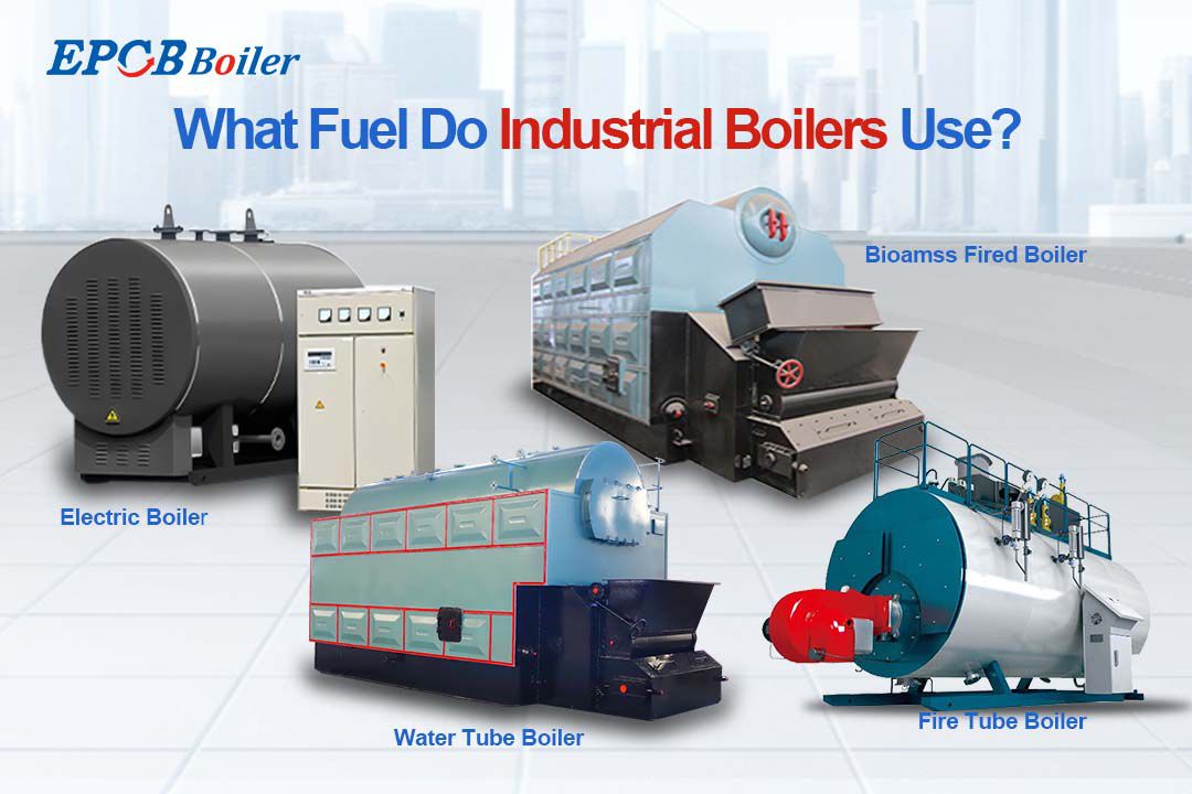 what fuel do indutrial boiler use