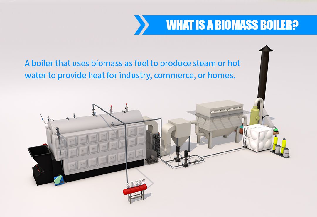 What is a biomass boiler