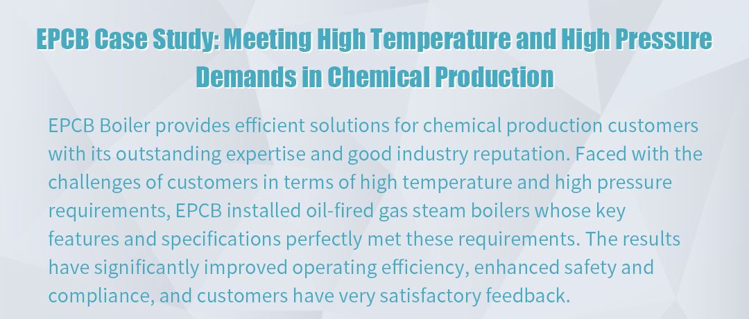 EPCB Case Study of High Temperature and High Pressure Requirements in Chemical Production EPCB Case Study of High Temperature and High Pressure Requirements in Chemical Production